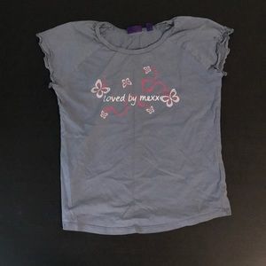 Grey/blue Mexx girls shirt